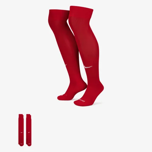 Nike Baseball/Softball Over-the-Calf шкарпетки (2 пар) колір червоний