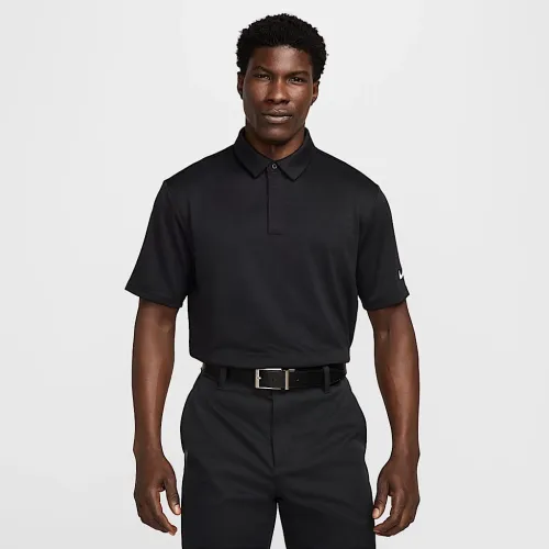 Nike Tour чоловічі Dri-FIT Jacquard для гольфу Polo колір чорний