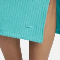 Nike Sportswear Chill Rib женская Slim Midi юбка цвет зеленый