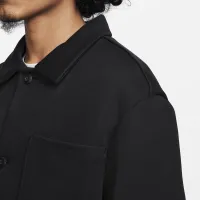 Nike Sportswear Tech Fleece Reimagined мужские оверсайз Shacket цвет черный