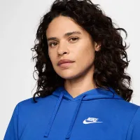 Nike Sportswear Club Fleece жіноча Pullover Толстовка з капюшоном блакитний