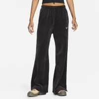 Nike Sportswear жіноча Velour Wide-Leg Pants колір чорний