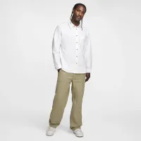 Nike Life чоловічі Long-Sleeve Oxford Button-Down Shirt колір білий