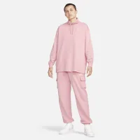 Nike Sportswear Club Fleece жіноча оверсайз Mock-Neck світшот Pink