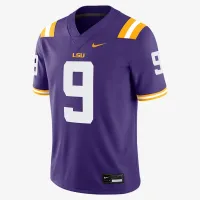 LSU Tigers чоловічі Nike Dri-FIT College Game Jersey колір фіолетовий