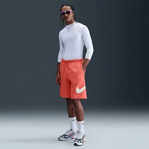 Nike Club мужские Fleece шорты Orange