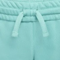 Nike Sportswear Club Fleece Big дитячі French Terry шорти колір зелений