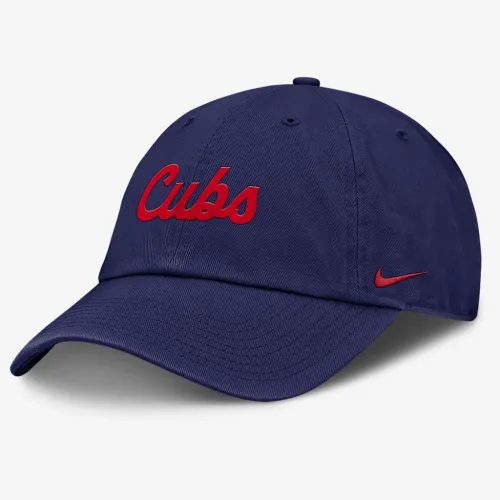 Chicago Cubs Club Men’s Nike MLB Adjustable Hat синий
