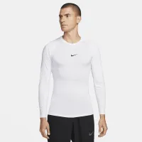 Nike Pro чоловічі Dri-FIT Tight Long-Sleeve Fitness Top колір білий