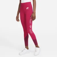 Nike Air женская С высокой Талией Graphic лосины цвет красный