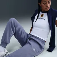 Nike Sportswear Club Fleece женская Mid-Rise Joggers синий