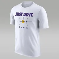 Los Angeles Lakers Essential чоловічі Nike NBA футболка колір білий