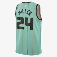 Brandon Miller Charlotte Hornets 2024/25 City Edition мужские Nike Dri-FIT NBA Swingman Jersey цвет зеленый