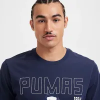 Pumas UNAM Heritage мужские Nike Soccer футболка синий