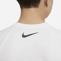 Nike Swim Scribble Big детские (для мальчиков) Short-Sleeve Hydroguard цвет белый
