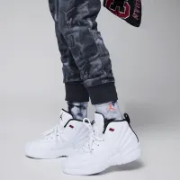 Nike Jordan Little детские Essentials Printed Fleece Толстовка с капюшоном and Pants набор цвет черный