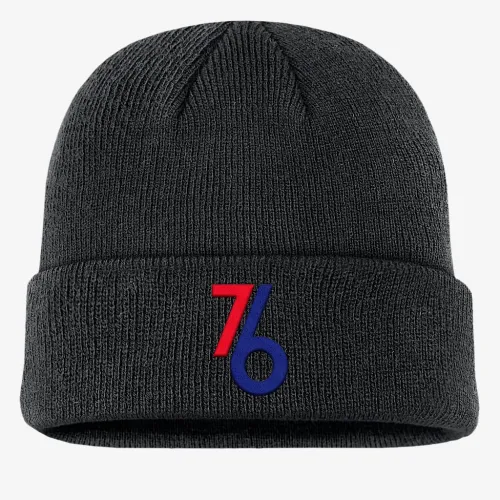 Nike Philadelphia 76ers Terra City Edition Nika NBA Beanie цвет черный