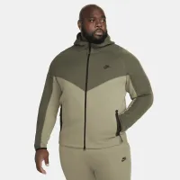 Nike Sportswear Tech Fleece Windrunner мужские Full-Zip Толстовка с капюшоном цвет коричневый