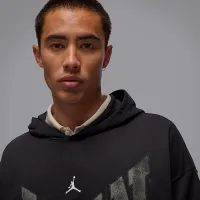 Nike Jordan Brooklyn мужские Collegiate Pullover Толстовка с капюшоном цвет черный