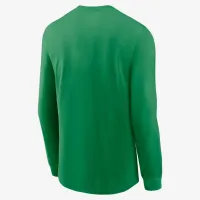 Oregon Ducks баскетбольные Icon мужские Nike College Long-Sleeve футболка цвет зеленый