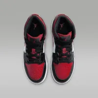 Nike Jordan 1 Mid Big Kids' обовь Black