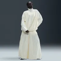 Nike Sportswear Collection женская Mid-Rise Pleated спортивные штаны цвет белый