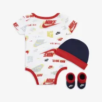 Nike Active Joy 3-Piece Bodysuit Box набор Baby Bodysuit набор цвет белый