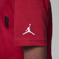 Nike Jordan Big дитячі футболка колір червоний