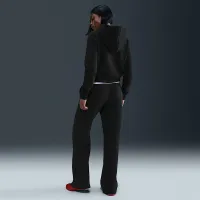 Nike Sportswear Phoenix Fleece жіноча Straight-Leg Sweatpants колір чорний