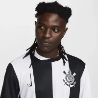 S.C. Corinthians 2024/25 Stadium Third мужские Nike Dri-FIT Soccer Replica Jersey цвет белый