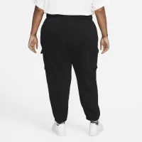 Nike Sportswear Club Fleece женская Mid-Rise оверсайз Cargo Sweatpants (большие размеры) цвет черный
