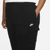 Nike Sportswear Club Fleece женская Mid-Rise оверсайз Cargo Sweatpants (большие размеры) цвет черный