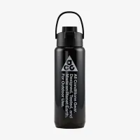 Nike Recharge Tritan Chug Bottle (24 oz) цвет черный