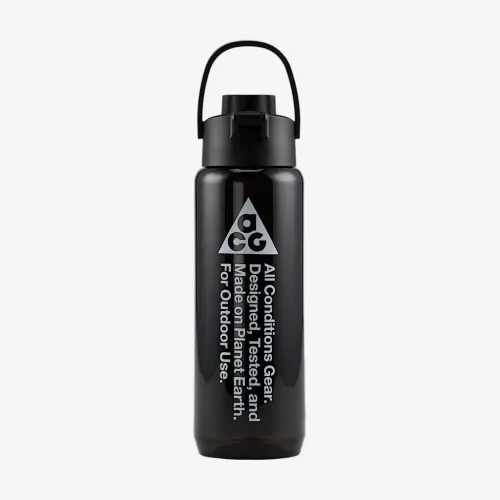 Nike Recharge Tritan Chug Bottle (24 oz) цвет черный