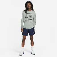 Nike Sportswear мужские Long-Sleeve Graphic Tee цвет серый