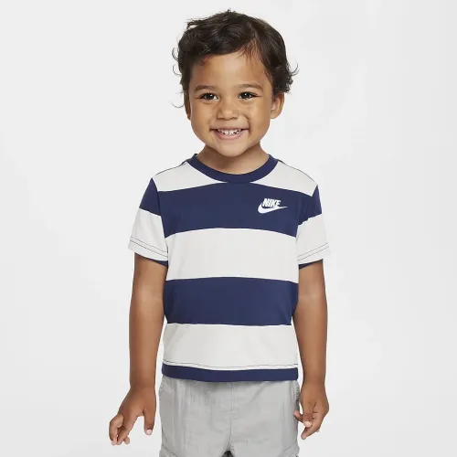 Nike Toddler Rugby Stripe футболка синий