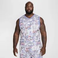 Nike DNA чоловічі Dri-FIT баскетбольні Jersey колір білий