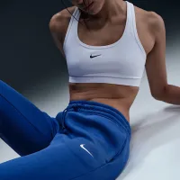 Nike Sportswear Phoenix Fleece женская Mid-Rise Open-Hem Pants синий