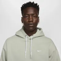 Nike Solo Swoosh чоловічі Fleece Pullover Толстовка з капюшоном колір зелений