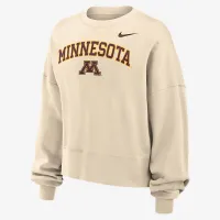 Minnesota Phoenix Fleece женская Nike College Crew-Neck свитшот цвет коричневый