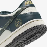 Nike Dunk Low Big детские Кроссовки цвет зеленый