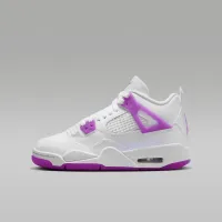Nike Air Jordan 4 Retro Big дитячі Кросівки колір білий