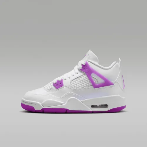 Nike Air Jordan 4 Retro Big дитячі Кросівки колір білий