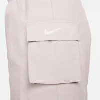 Nike Sportswear Essential женская Woven High-Rise шорты цвет фиолетовый