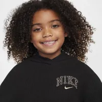 Nike Swoosh Spirit Little дитячі 2-Piece Cozy Rib комплект колір чорний