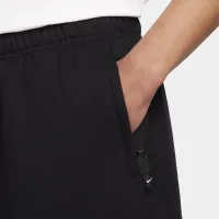 Nike Solo Swoosh мужские Fleece шорты цвет черный