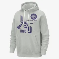 LSU Club чоловічі Nike College Толстовка з капюшоном колір коричневий