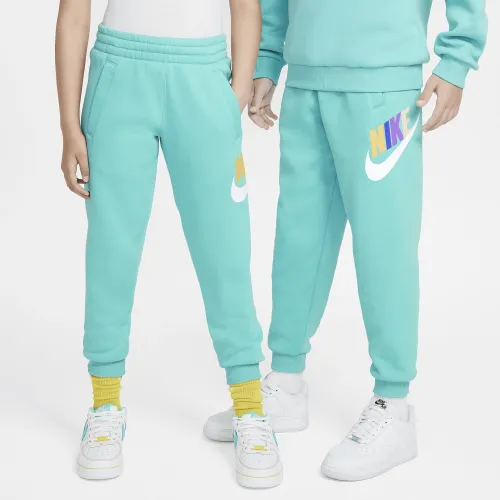 Nike Club Fleece Big дитячі Joggers колір зелений