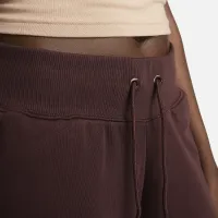 Nike Sportswear Phoenix Fleece женская оверсайз С высокой Талией Pants цвет коричневый