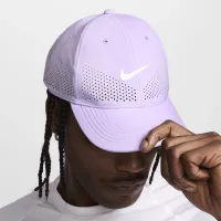 Nike Dri-FIT ADV Club Structured Swoosh Cap колір фіолетовий